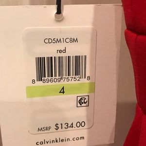 Calvin Klein zip up dress